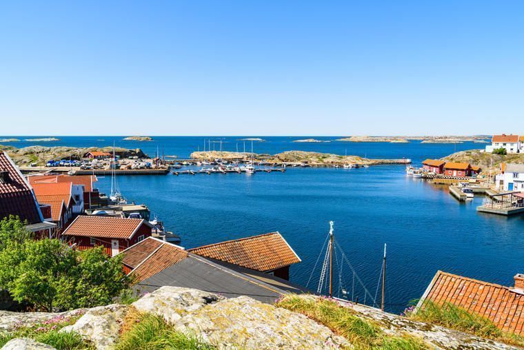 Havet vid svenska Västkusten