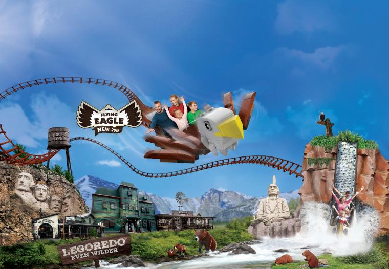 Årets nyhet på LEGOLAND® Flying Eagle