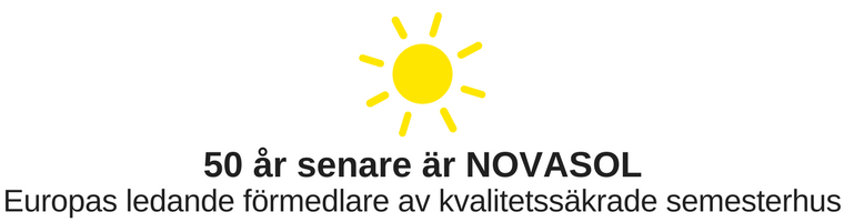 NOVASOL är Europas ledande förmedlare av kvalitetssäkrade semesterhus