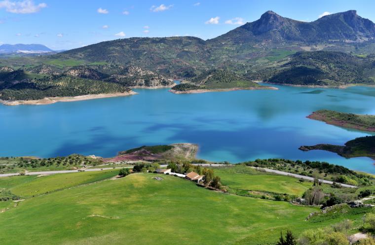 Zahara-El Gastor i Andalusiens inland