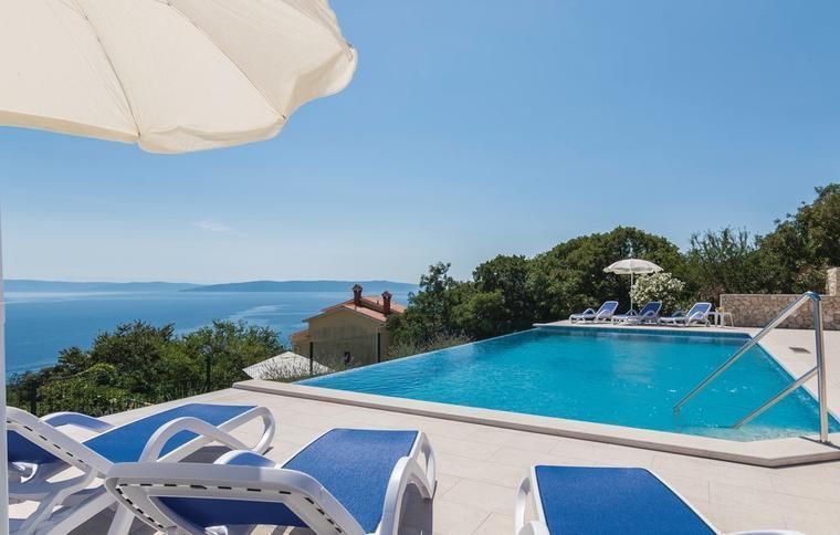 Boende med pool i Labin, Kroatien