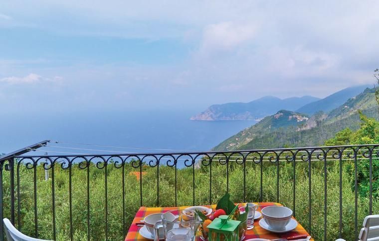 Utsikt från boende i Manarola, Cinque Terre