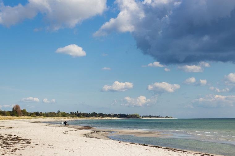 Strand på Falster