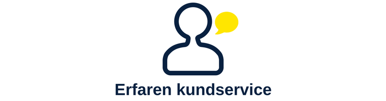 Vi har en erfaren kundservice