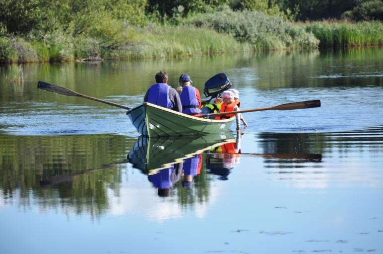 Hyr ett fiskehus och få tillgång till båt