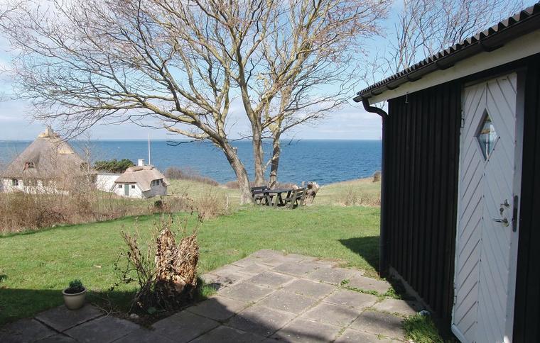 Havsutsikt från boende i Hundested på Själland