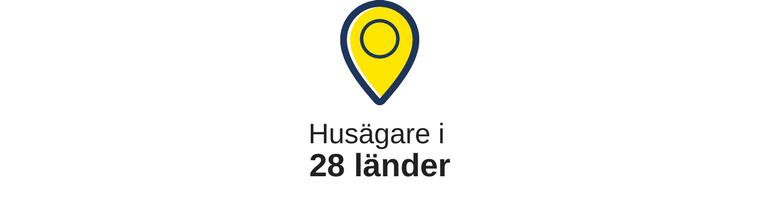 NOVASOL har hus i 28 länder i Europa
