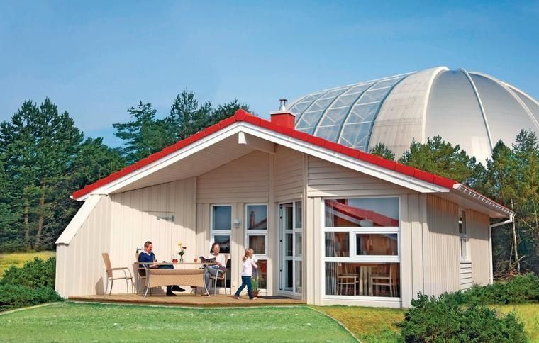 Stuga att hyra vid Tropical Islands