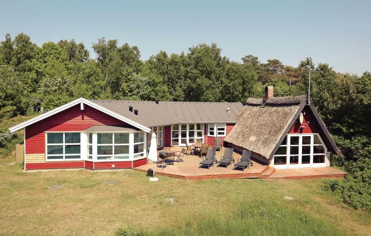 Semesterhus i Strandmarken på Bornholm, Danmark