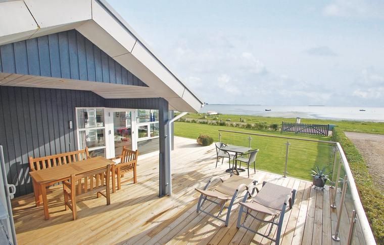 Ett semesterhus vid Binderup Strand i Danmark