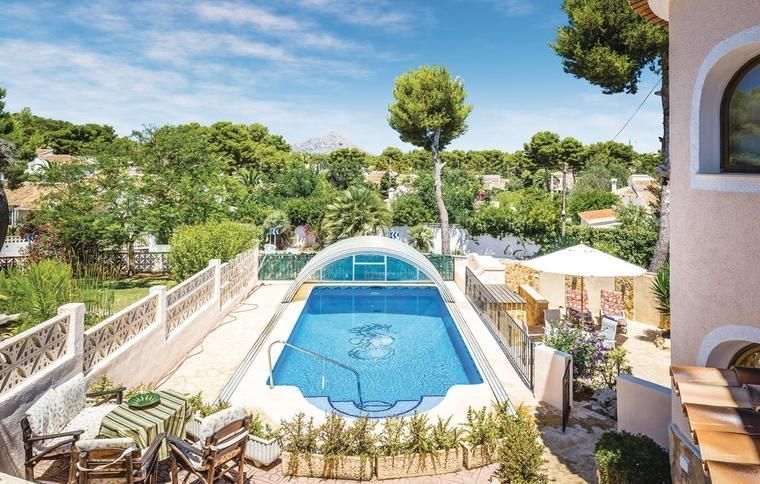 Ett semesterhus med pool i Jávea, Costa Blanca