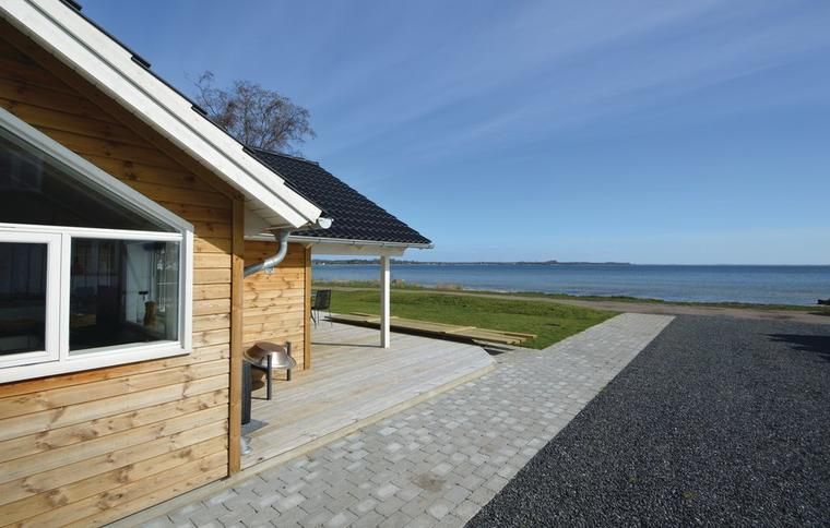 Semesterhus vid havet i Grönninghoved, Danmark