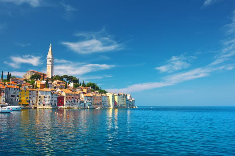 Rovinj i Kroatien
