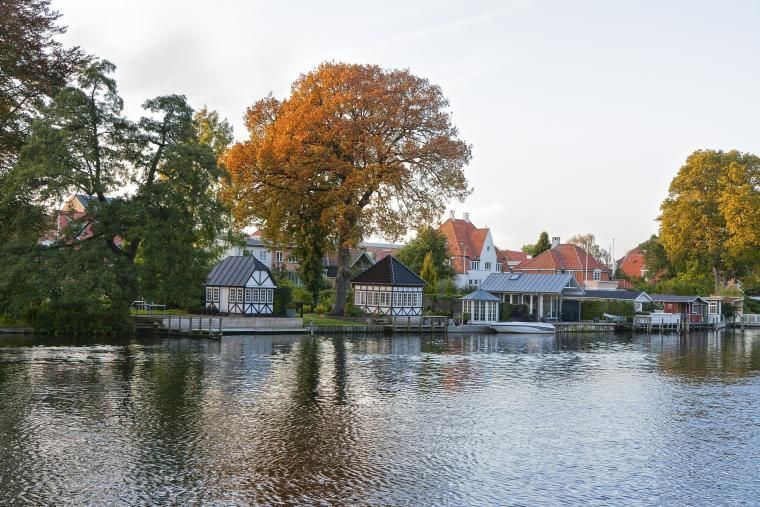 Silkeborg nära Juelsminde på Östjylland