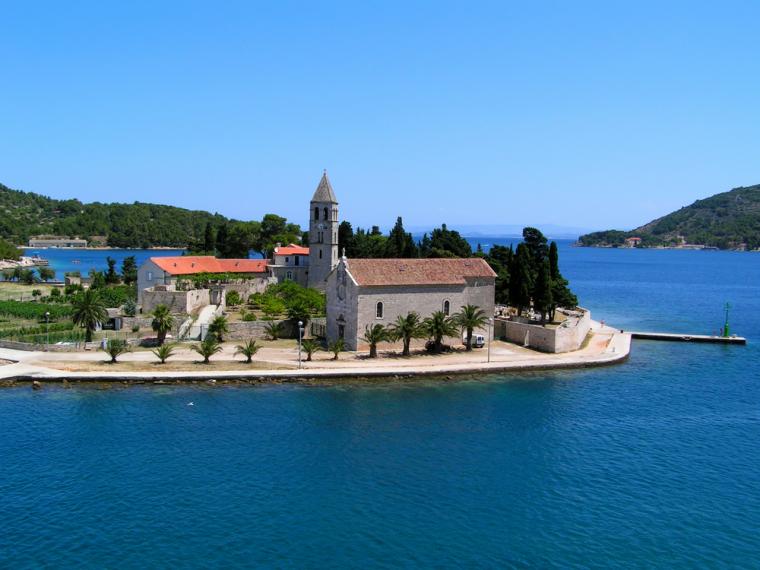 Semester på ön Vis i Kroatien