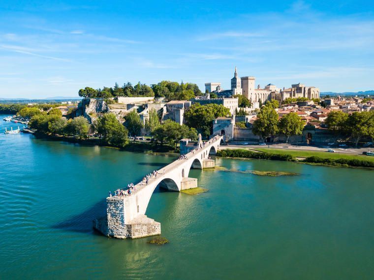 Bron Pont d'Avignon i Vaucluse