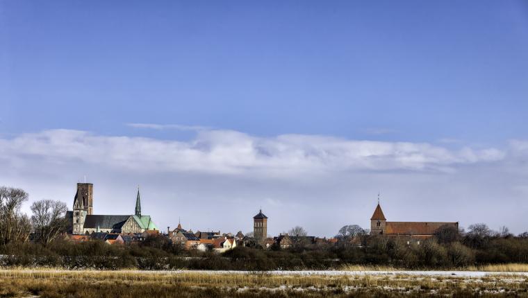Närhet till Ribe från Jegum Ferieland