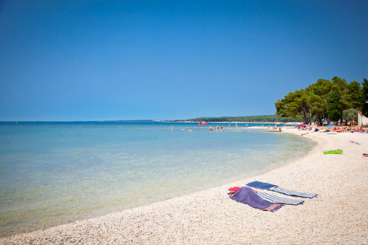 Strand i Istrien