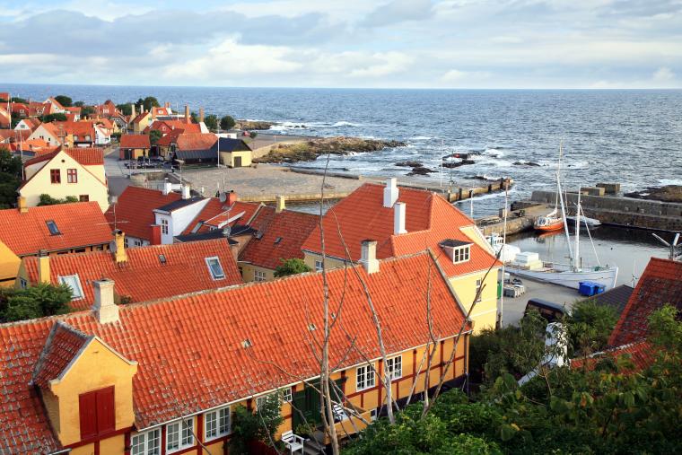 Semester i stuga i Gudhjem på Bornholm