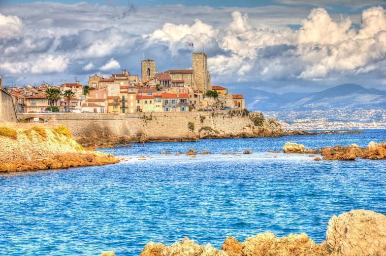Utsikt över Antibes