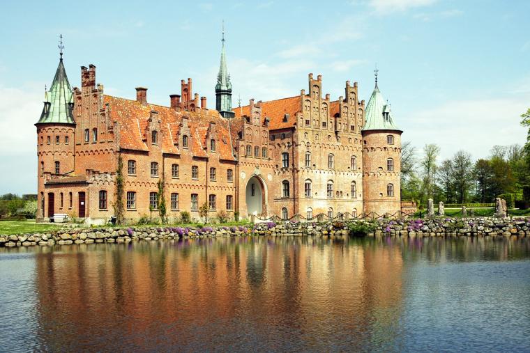 Egeskov slott på Fyn