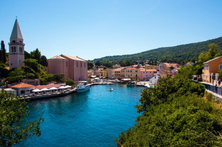 Från Losinj i Kvarnerbukten