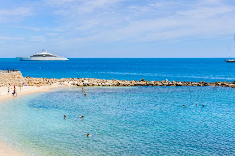 Strandnära med semesterbostad i Côte d'Azur / Franska Rivieran