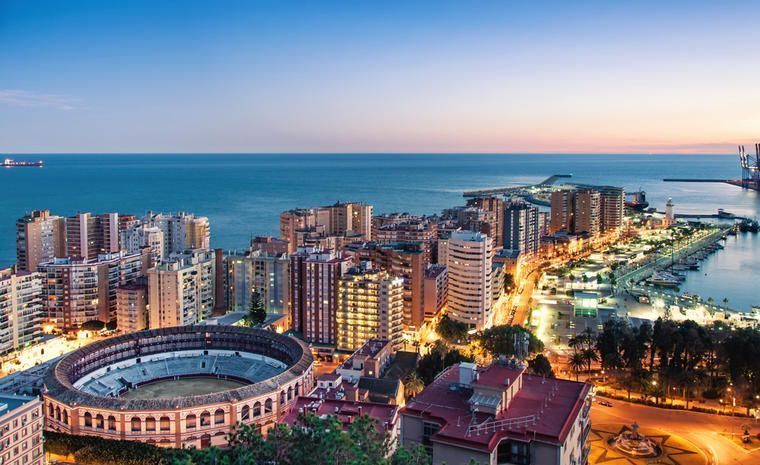 Utsikt över Costa del Sol