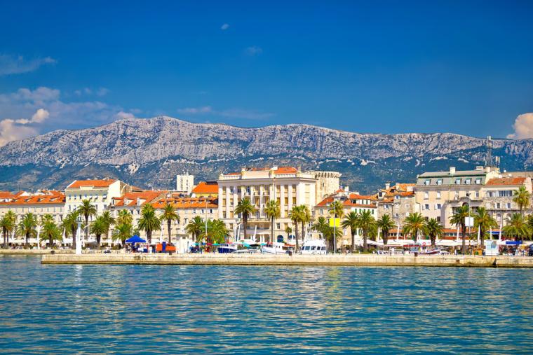Bild från Split i Kroatien