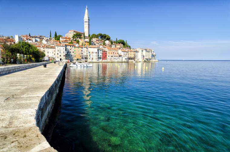 Gamla stan i Rovinj