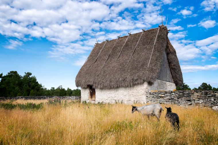 Gammalt hus på Gotland