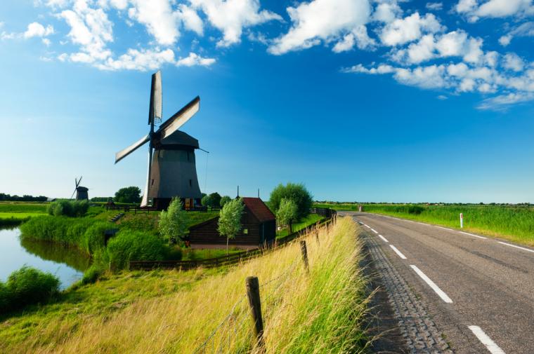 Genom ett semesterhus i Bunschoten-Spakenburg