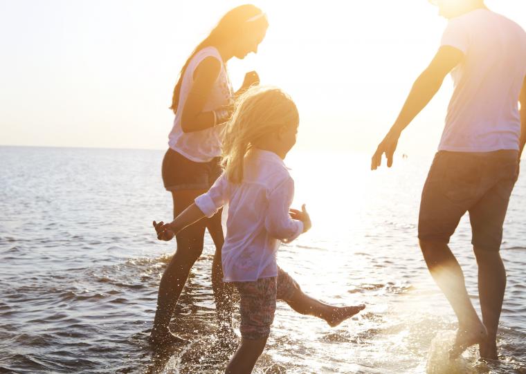Semester vid havet med stuga i Söndervig