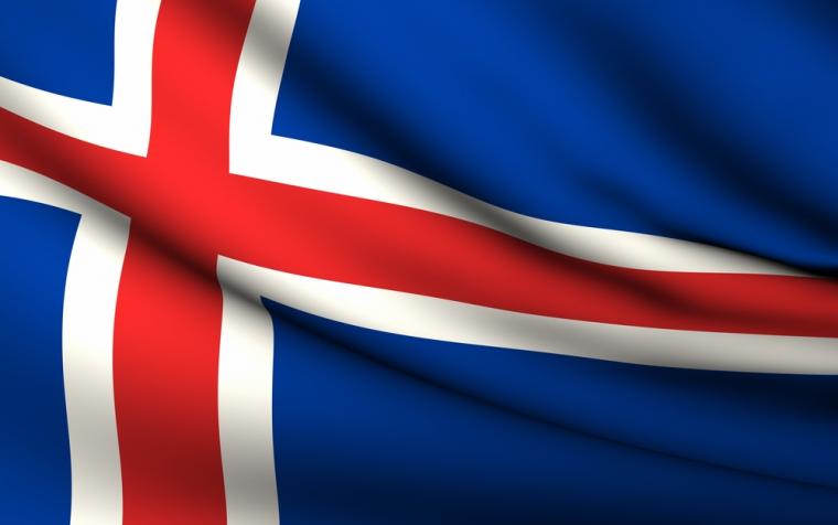 Islands flagga