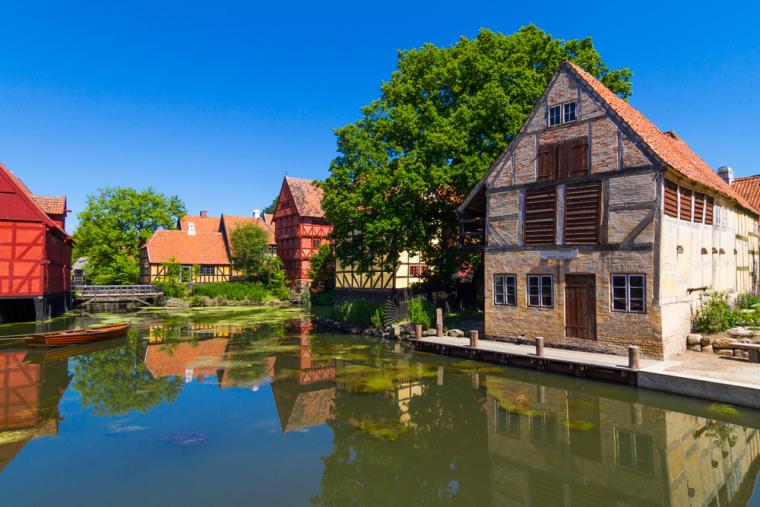 Besök Aarhus från din stuga i Fjellerup