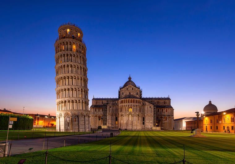 Det lutande tornet i Pisa
