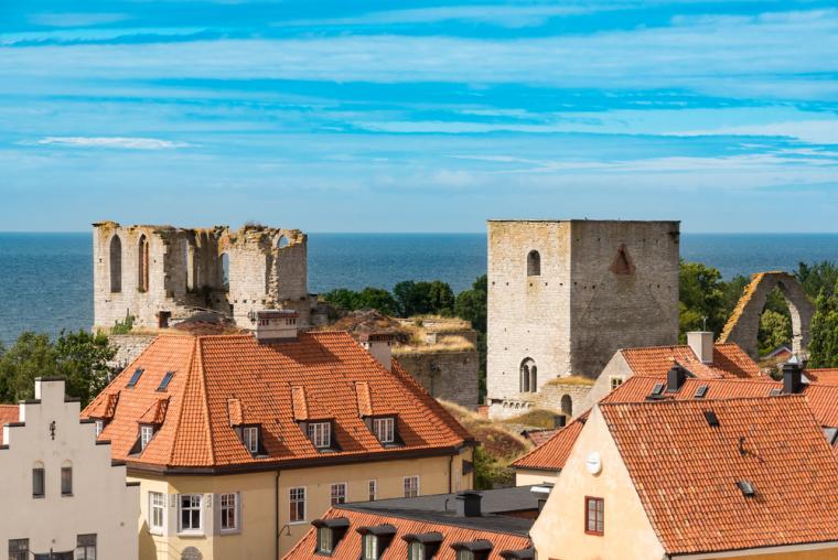 Historiska Visby på Gotland