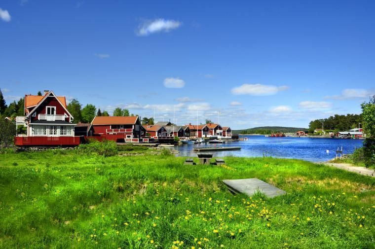 Sommarsemester i stugor i Östergötland