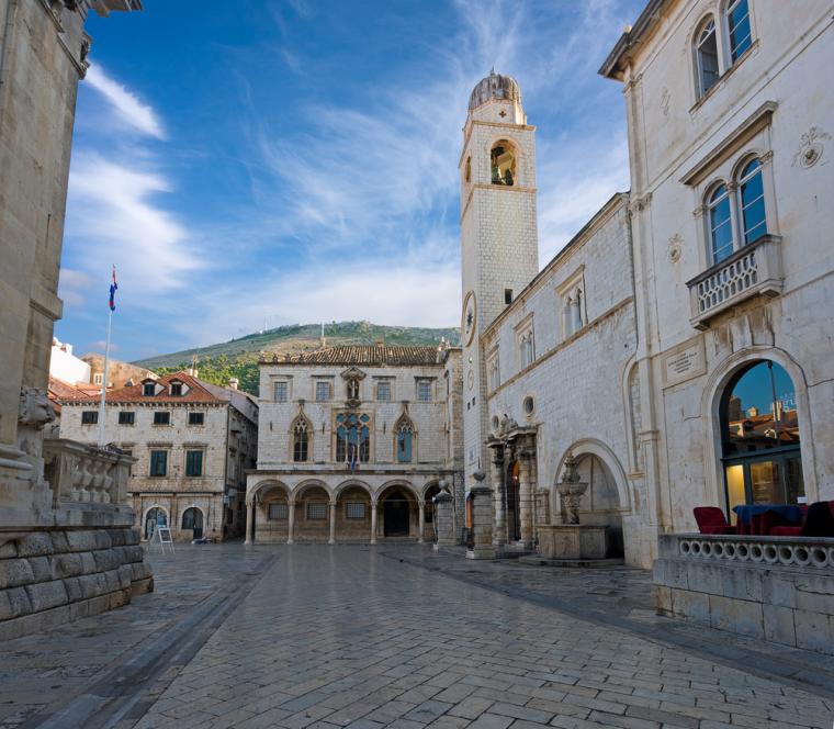 Sponzapalatset - en attraktion i Dubrovnik