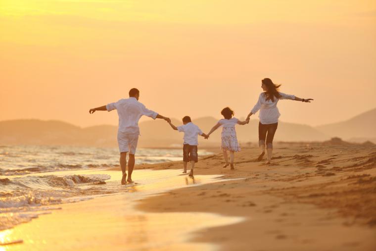 Semester med familjen i Italien