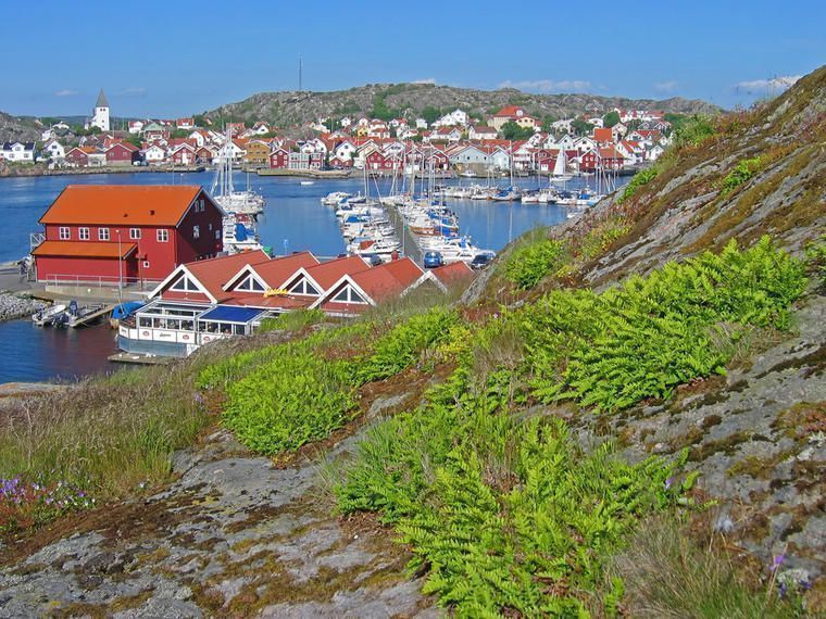 Skärhamn på västkusten