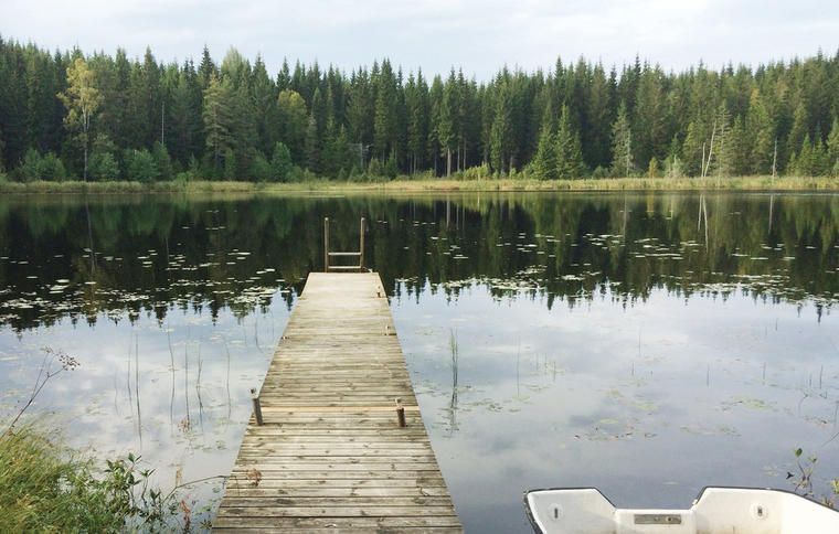 Sjö vid Smedjebacken