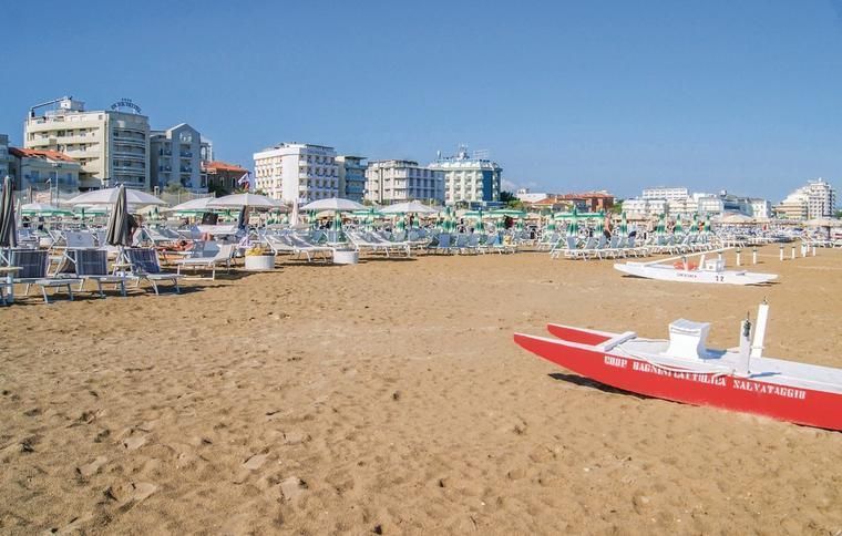 Härlig strand i Cattolica