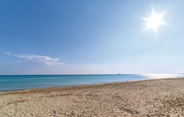 Härlig strand i Rimini
