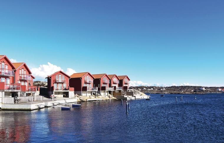 Stugor vid havet på Orust