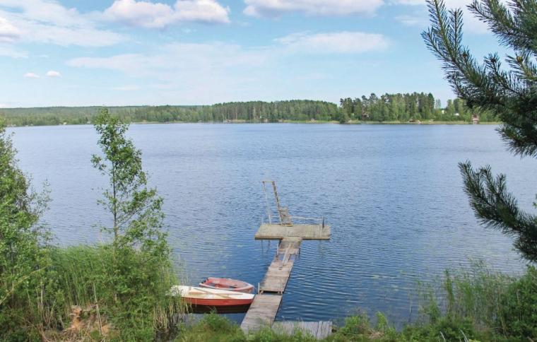 Utsikt över Acksjön, inte långt från Forshaga