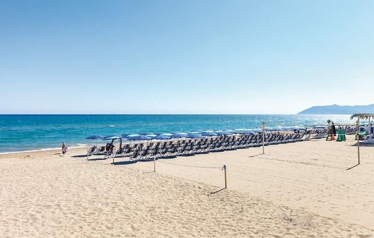 Vid havet i Terracina, Lazio