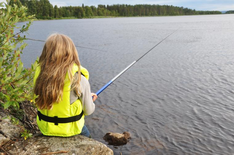 Avkopplande fiskesemester