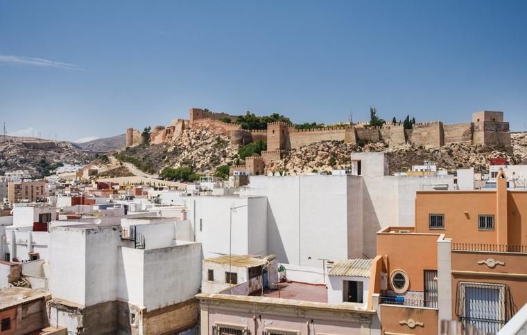 Utsikt från ett boende i Almeria