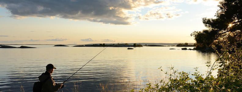 Avkopplande fiskesemester